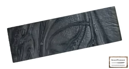 Akryl "ezüst-márvány" markolat panelpár 8mm x 40mm x 125mm