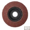 Disc de șlefuit lamelar ABRABORO® Chili (maro) 40 granulație, 125 mm x 22 mm