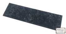   Panou de prindere negru din fibră de carbon 1 buc 4mm x 40mm x 135mm