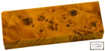 Lemn de burl de plop stabilizat Raffir® portocale