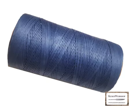 Poliészter királykék fonal, bőr varráshoz 0,8mm