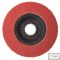   ABRABORO® Chili lamellás csiszolótányér (piros) 40-es szemcse, 125mm x 22mm