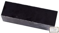 Micarta handle block, black