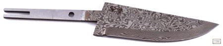 Knife blade Raffir, Hunting J.M., stainless damask 85mm