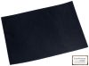 Pelle, colore nero, conciata al vegetale 3 mm x 400 mm x 600 mm