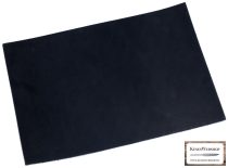 Black color, veg-tan leather 3 mm x 400 mm x 600 mm