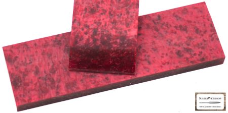 Acrylic Cherry Knife scales set 10,0mm