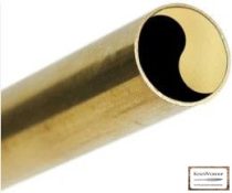 Mozaikszegecs sárgagéz 6mm x 50mm  Yin-Yang