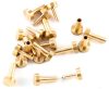 Brass rivets 8mm head (10pcs)