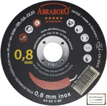   ABRABORO® Chili INOX GOLD EDITION  125 x 0.8 x 22mm Disc de tăiere