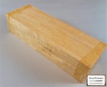 Satin wood knife handle block