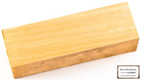 Satin wood knife handle block 30mm x 40mm x 120mm