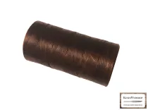 Poliészter barna fonal, bőr varráshoz 0,8mm