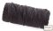 Poliészter fekete fonal, bőr varráshoz 0,5mm x 22 méter Poliészter fekete fonal, bőr varráshoz 0,5mm x 22 méter