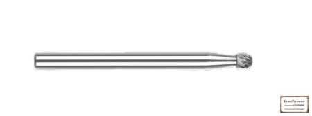 Keményfém turbómaró 3,0mm x 38mm gömb alak