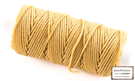 Poliészter natur fonal, bőr varráshoz 0,5mm x 22 méter