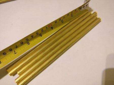 Brass tube, 6mm