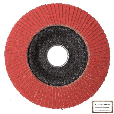 ABRABORO® Chili lamellás csiszolótányér (piros) 80-as szemcse, 125mm x 22mm