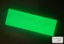 Acril, "C-TEK" pereche Verde smarald GITD 8mm