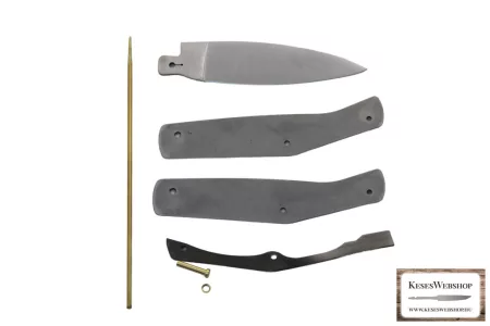 Cudeman 85mm rozsdamentes bicskakészlet 420er