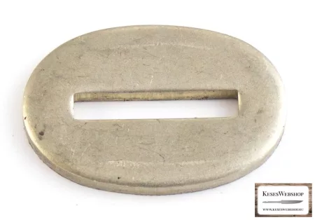 Nikkel-ezüst (alpakka) illeszték markolattüskés pengéhez 21x32x3