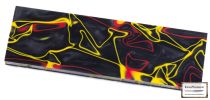 Kirinite Black/Red/Yellow markolat panel pár 6,4mm